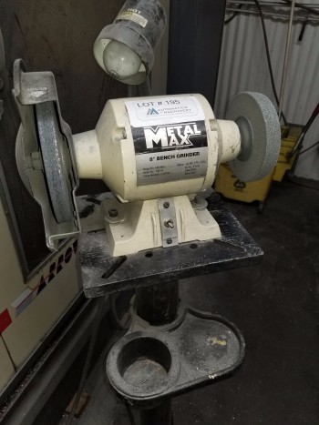 Metal Max MM-8BG Bench Grinder with Stand