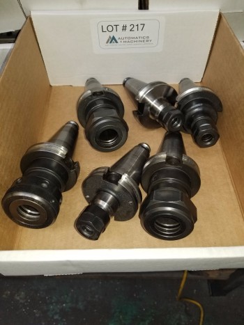 Misc Cat-40 Tool Holders Qty of 6