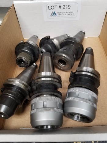 Misc Cat-40 Tool Holders Qty of 6