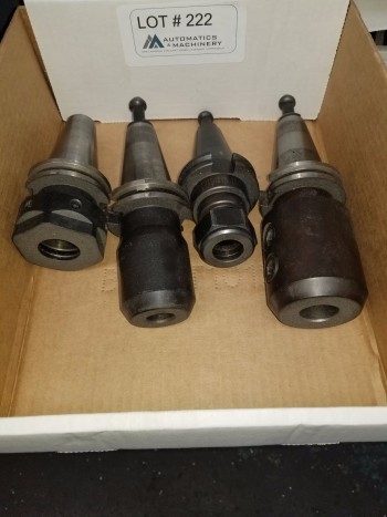 Misc Cat-40 Tool Holders Qty of 4