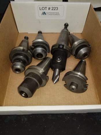 Misc Cat-40 Tool Holders Qty of 6