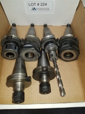 Misc Cat-40 Tool Holders Qty of 6