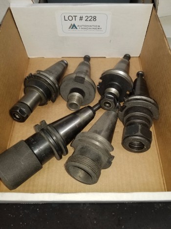 Misc Cat-40 Tool Holders Qty of 6