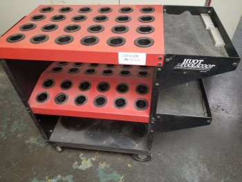 Cat-40 Rolling Tool Cart