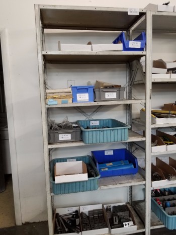 Shelving no contents