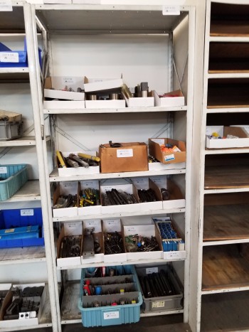 Shelving no contents