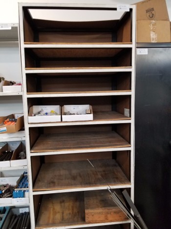 Shelving no contents