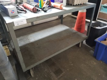 Large Rolling Metal Cart