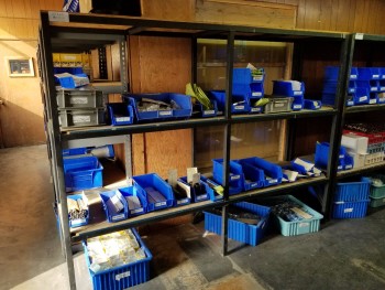 Metal Shelve, No Contents