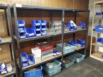 Metal Shelve, No Contents