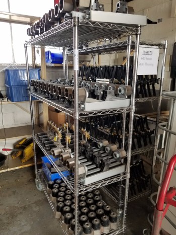Rolling Bakers Rack No Contents
