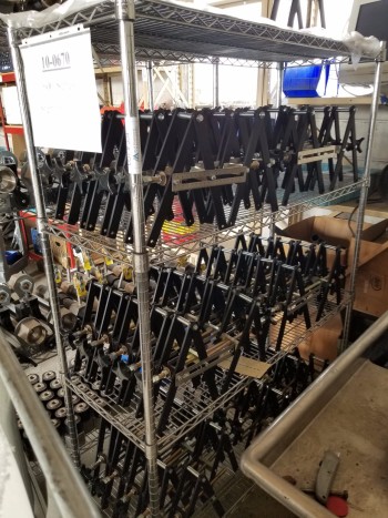 Rolling Bakers Rack No Contents