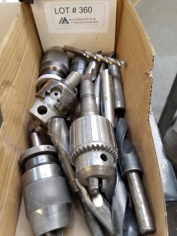 Misc Endmills, Drills, Chuck