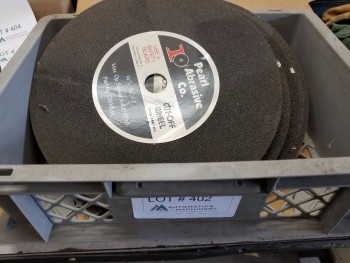 Box of Abrasive Saw Wheels