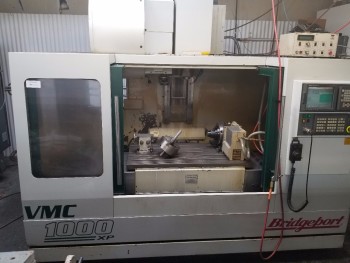 2001 Bridgeport VMC 1000 XP 4TH Axis CNC Vertical Machining Center