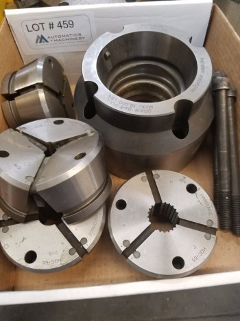 Hardinge A2-6 HQC-65 Collet Chuck With Pads