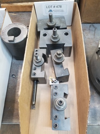 5 Quick Change tool Holders from Osama Lathe