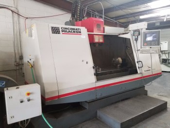 1997 Cincinnati Milacron Sabre 1500 4th Axis CNC Vertical Machining Center