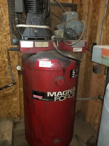 San Born S51 Piston Air compressor