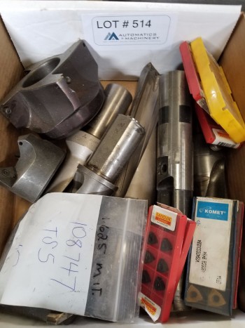 Misc Boring bars, inserts, milling heads