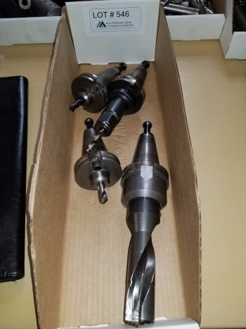 Misc Cat-40 Tool Holders Qty 4