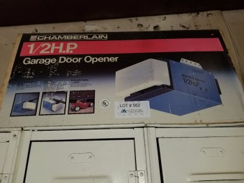 1/2 HP Chamberland Garage door opener. Never used