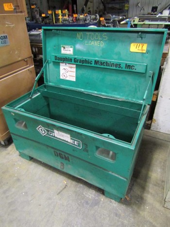 Greenlee Open Top Tool Chest