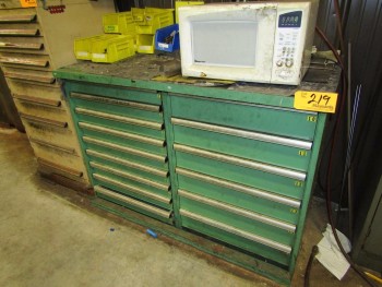 Lista (2) Heavy Duty Parts Cabinet