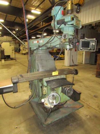 Trak K4 Vertical Mill