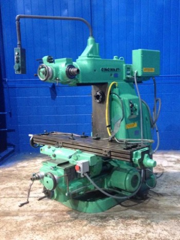 Cincinnati 3MI Horizontal Mill With Independant Vertical Motorized Overarm, 14
