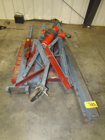 CM Lodestar 1 Ton Gantry Crane