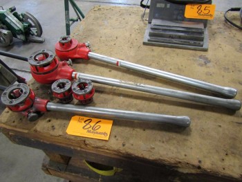 Ridgid (3) Manual Pipe Threaders