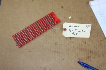 Tungsten electrode