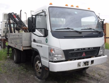 MITSUBISHI (2007) FUSO FE145 BOOM TRUCK