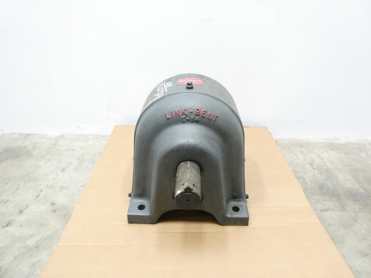 LINKBELT ETI55 HELICAL INLINE GEAR REDUCER 3.69HP 1591