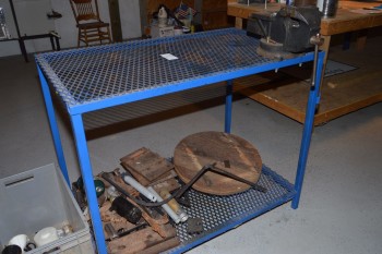 2ft X 4ft Work Table & Shop Vise,