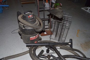 5hp Shop Vacuum, Dollie & Parts