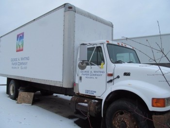 1995 International Box truck, VIN# 1HTSDAAN4SH600797