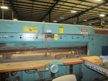 110\'\' Lawson Pacemaker Guillotine Cutter (Missing Parts)orth Flying Carpet