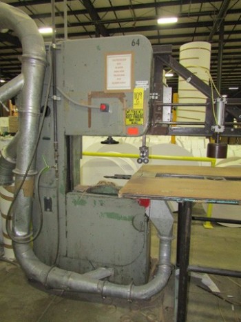 Bandsaw Header Saw W/Dust Collector