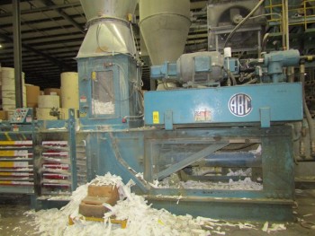 American Baler Co Baler System With Auto Tie. #94 Includes Cyclone