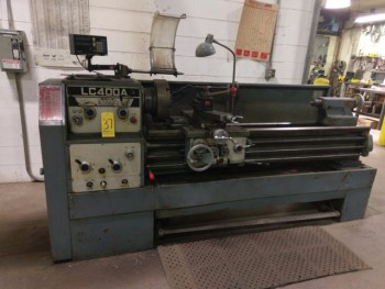 Lunan M#LC400A Lathe Series 346 W/Sony LH32 Digital Readout.