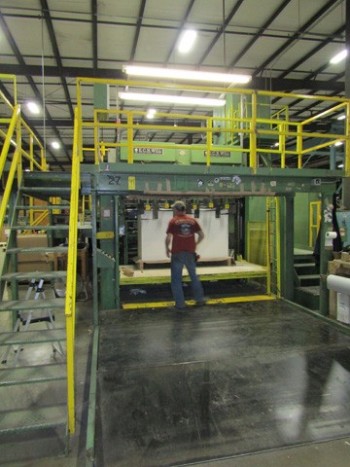 (1992) 76\'\' E.C.H. Will Dual Rotary Knife Sheeter
