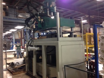Multitech V160/2100 45MM Screw 160 Ton Vertical Injection Molding Machine