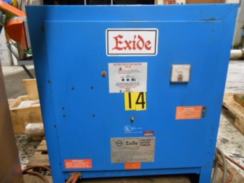 Exide Lead Acid NPC 12-3-680L 12 Cell Battery Charger 240/480V. AC
