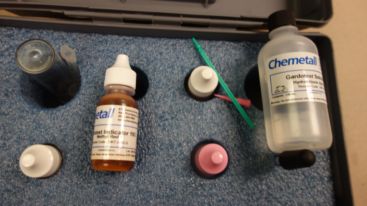 CHEMETALL GARDOTEST PROCEDURE 126 TEST KIT