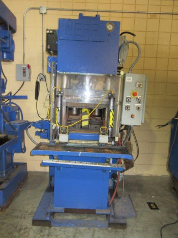 NEFF 50 TON FOUR POST HYDRAULIC PRESS
