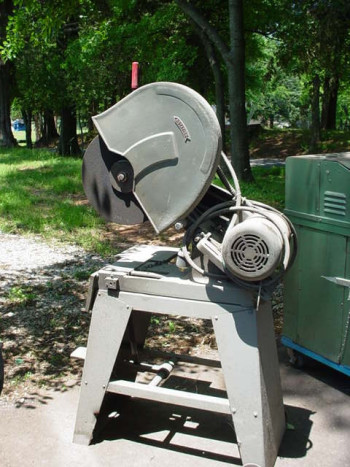 EVERETT INDUSTRIES CUT-OFF SAW