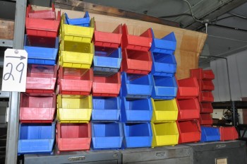 Lot-Plastic Parts Bins