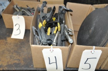 Lot-Assorted Clamps in (1) Box